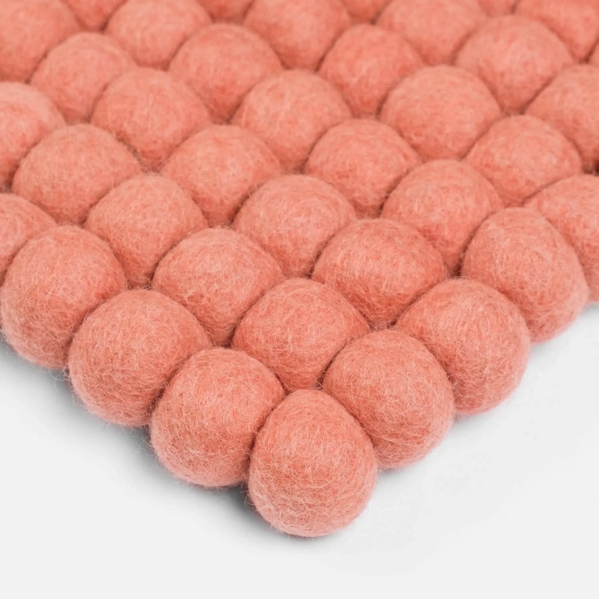 LEA Felt Ball Rectangular Rugs - Image 5