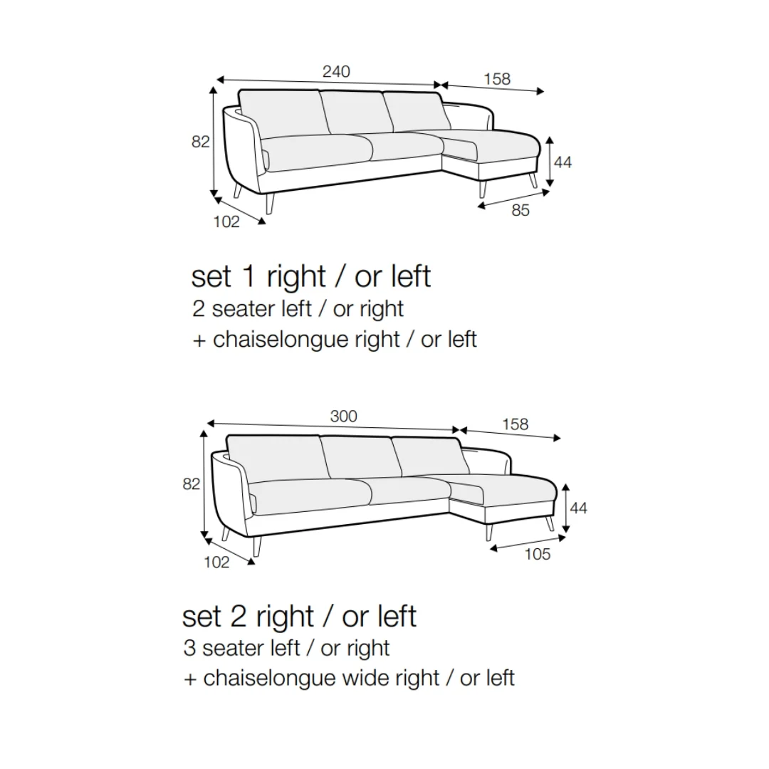 PETRA L-Shaped Chaise Longue Sofa - Image 10